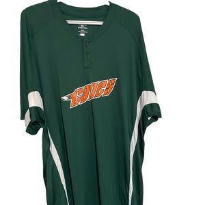 Miami hurricanes Easton shirt size 2xl
